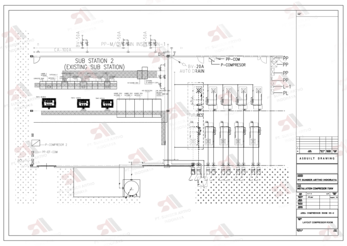 Relayout Compressor 75kw SS-2 - Image 2