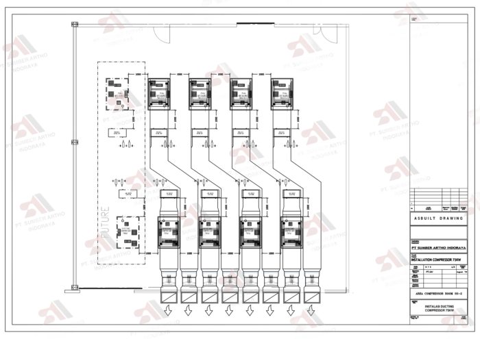 Relayout Compressor 75kw SS-2 - Image 5