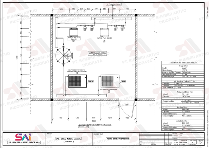 Drawing Installation Piping System - Image 3
