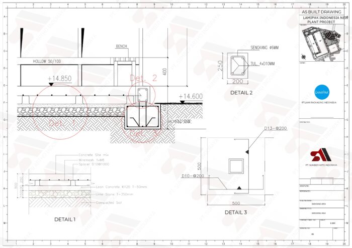 Drawing Design Smoking Area - Image 6