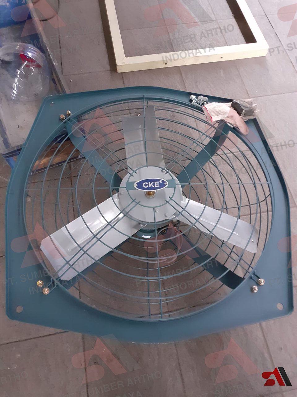 FineStar_AxialIMG1 Instalasi Axial Fan