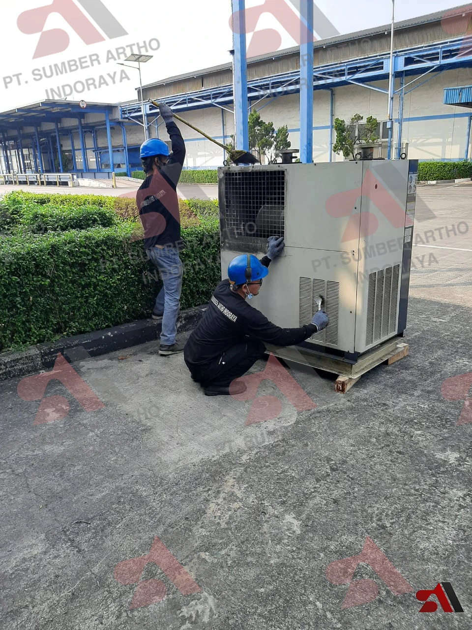 Relokasi Mesin Kompresor