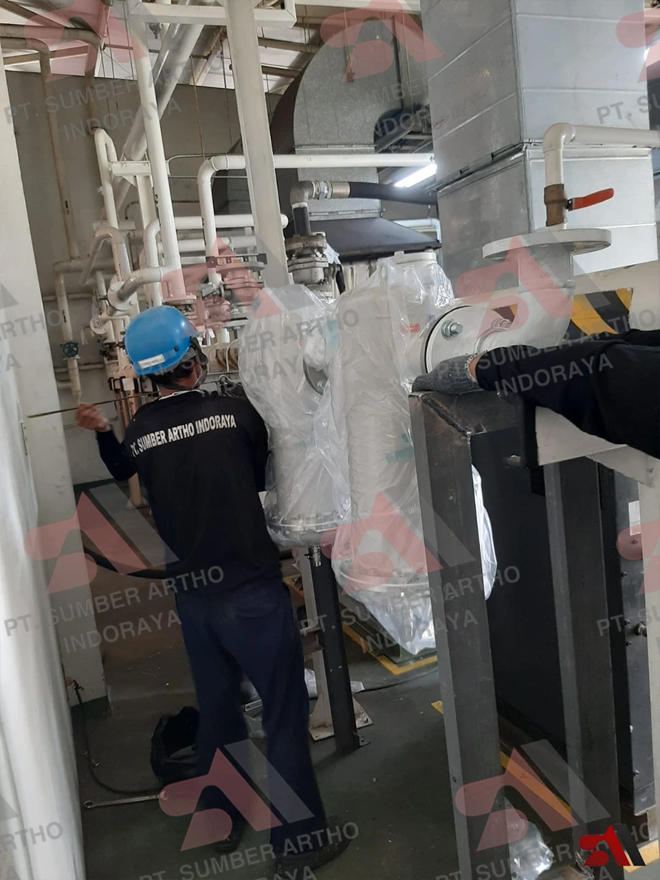 YTK Instalasi comp 110kW_2 Instalasi Kompresor 110kW
