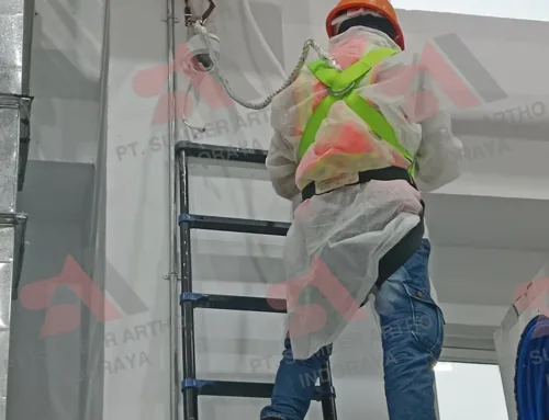 Instalasi CCTV di Spare Part Room | PT. Lami Packaging Indonesia