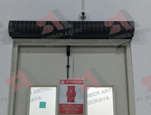 Instalasi Air Curtain Industri | PT. Lami Packaging Indonesia
