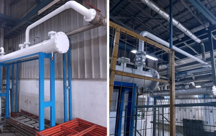 Sistem Pipa Distribusi Udara di Industri