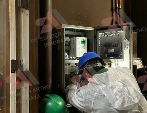 Instalasi Energy Saving System Cooling Tower & Wet Scrubber | PT. Mandom Indonesia
